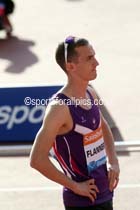 Niall Flannery, 400 metres hurdles at the Glasgow Diamond League. Photo: David T. Hewitson/Sports for All Pics